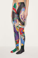 PUCCI Socks And Tights | Women Orchidee-Print Tights