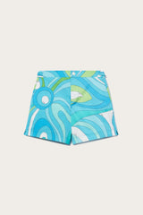 PUCCI Swimwear | Men Marmo-Print Swim Shorts