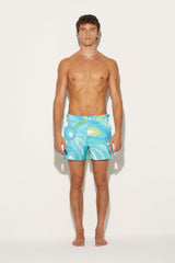 PUCCI Swimwear | Men Marmo-Print Swim Shorts