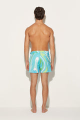PUCCI Swimwear | Men Marmo-Print Swim Shorts
