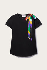 PUCCI T-Shirts And Sweatshirts | Women Bow-Embellished T-Shirt