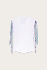 PUCCI T-Shirts And Sweatshirts | Women Iride-Print Cotton T-Shirt