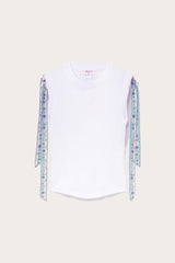 PUCCI T-Shirts And Sweatshirts | Women Iride-Print Cotton T-Shirt