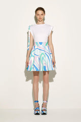 PUCCI T-Shirts And Sweatshirts | Women Marmo-Print Cotton T-Shirt