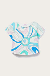 PUCCI T-Shirts And Sweatshirts | Women Marmo-Print Cotton T-Shirt