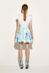 PUCCI T-Shirts And Sweatshirts | Women Marmo-Print Cotton T-Shirt