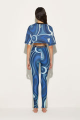 PUCCI T-Shirts And Sweatshirts | Women Marmo-Print Cotton T-shirt