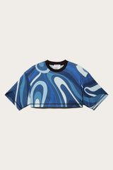 PUCCI T-Shirts And Sweatshirts | Women Marmo-Print Cotton T-shirt