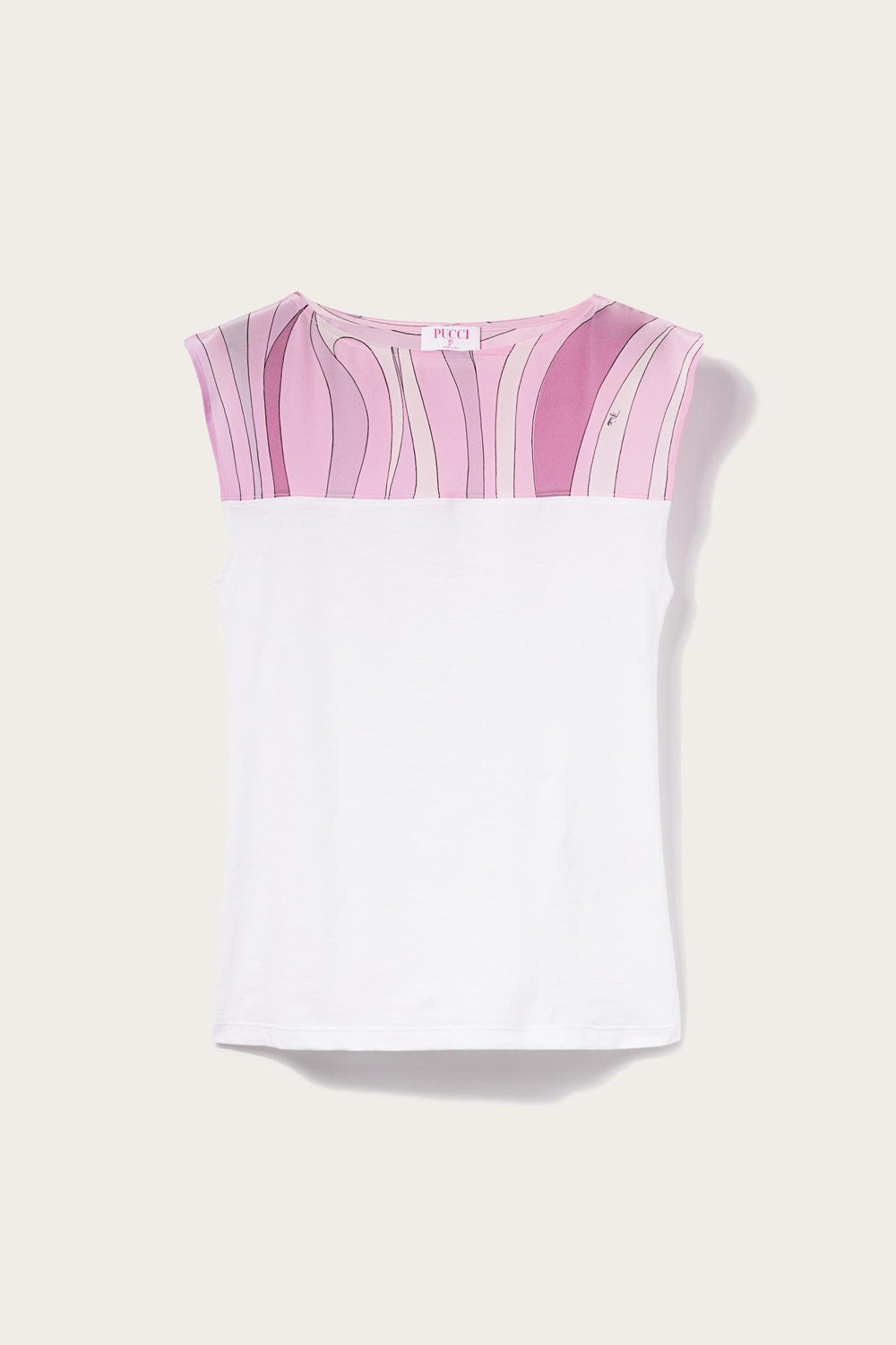 PUCCI T-Shirts And Sweatshirts | Women Marmo-Print T-Shirt
