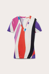 PUCCI T-Shirts And Sweatshirts | Women Marmo-Print T-Shirt