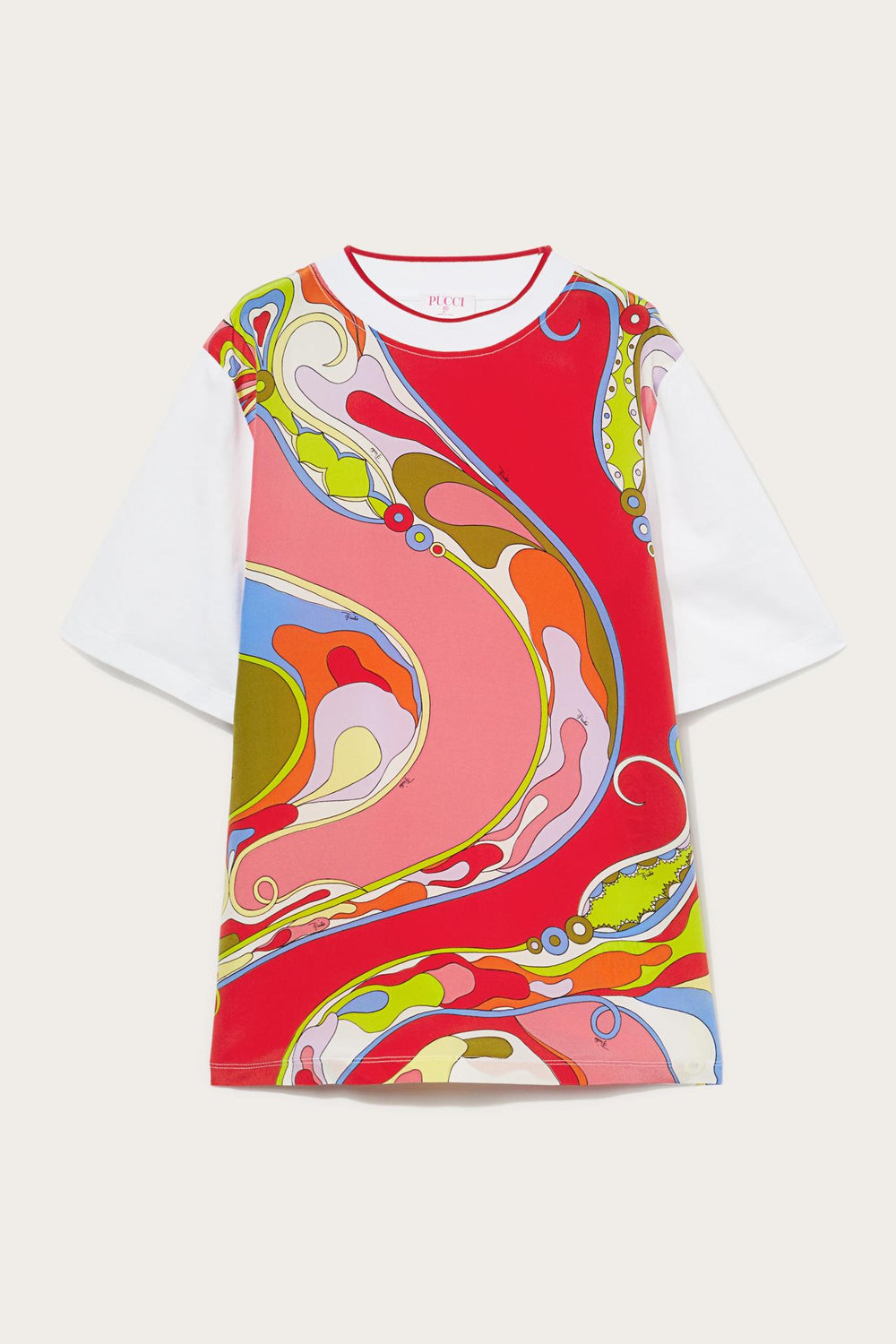 PUCCI T-Shirts And Sweatshirts | Women Orchidee-Print T-Shirt