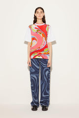 PUCCI T-Shirts And Sweatshirts | Women Orchidee-Print T-Shirt
