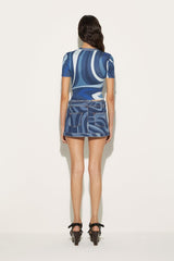 PUCCI T-Shirts And Sweatshirts | Women Pucci P Marmo-Print T-Shirt