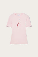 PUCCI T-Shirts And Sweatshirts | Women Pucci P Ribbed-Knit T-Shirt