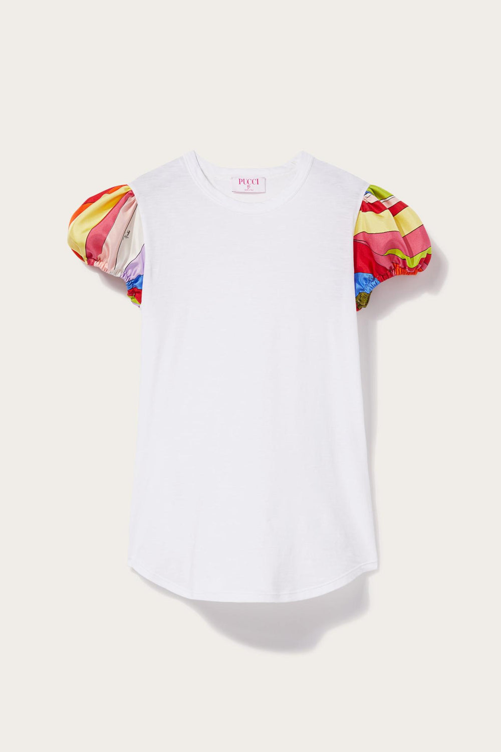 PUCCI T-Shirts And Sweatshirts | Women T-Shirt With Iride-Print Detail