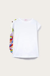 PUCCI T-Shirts And Sweatshirts | Women Tie-Detail T-shirt
