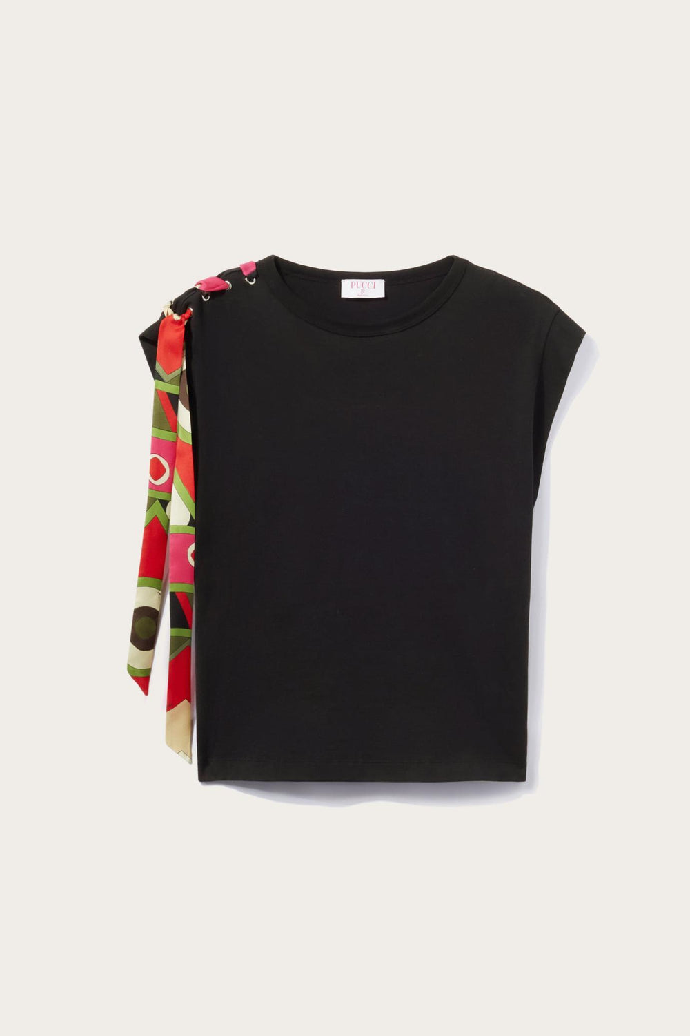 PUCCI T-Shirts And Sweatshirts | Women Vivara-Print Cotton T-Shirt