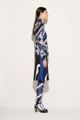 PUCCI Tops And Shirts | Women Festa-Print Silk-Twill Shirt