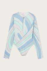 PUCCI Tops And Shirts | Women Iride-Print Bodysuit