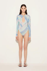 PUCCI Tops And Shirts | Women Iride-Print Bodysuit