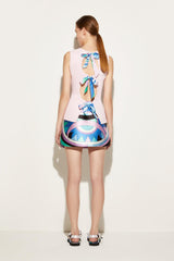 PUCCI Tops And Shirts | Women Iride-Print Cut-Out Tank Top