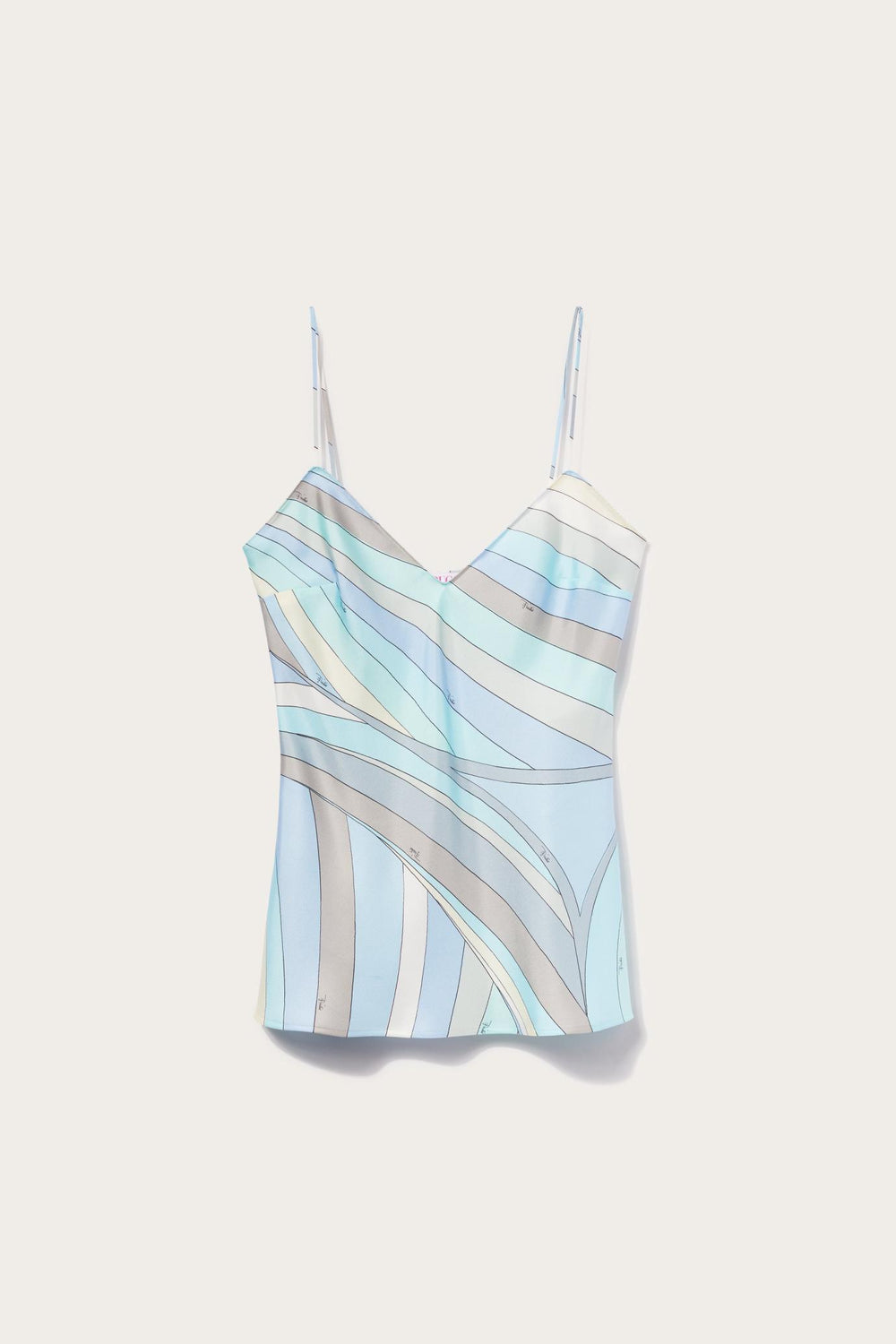 PUCCI Tops And Shirts | Women Iride-Print Silk-Twill Top