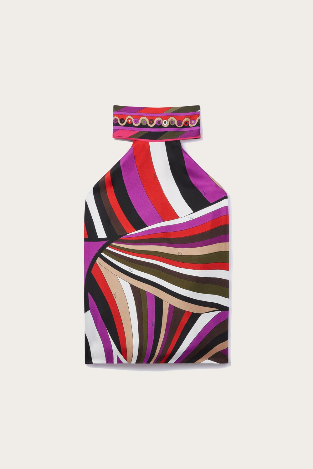 PUCCI Tops And Shirts | Women Iride-Print Silk-Twill Top