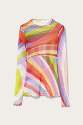 PUCCI Tops And Shirts | Women Iride-Print Top