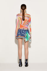 PUCCI Tops And Shirts | Women Iride-Print Top