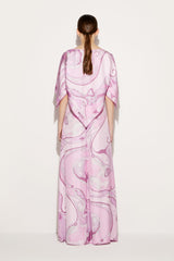 PUCCI Tops And Shirts | Women Marmo And Orchidee-Print Silk-Twill Top