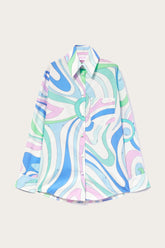 PUCCI Tops And Shirts | Women Marmo-Print Cotton Shirt