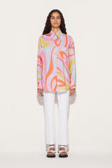 PUCCI Tops And Shirts | Women Marmo-Print Cotton Shirt