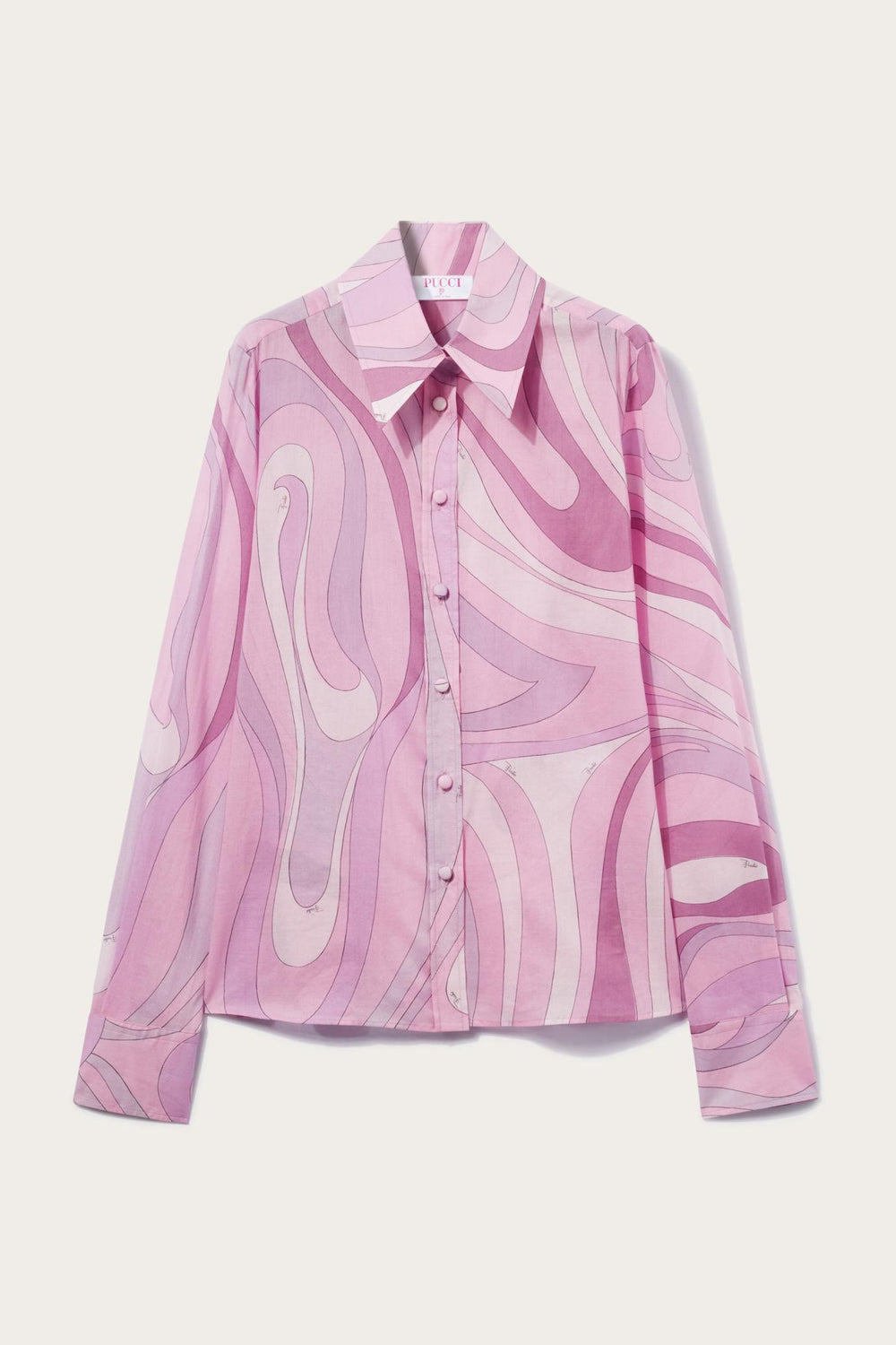 PUCCI Tops And Shirts | Women Marmo-Print Cotton Shirt