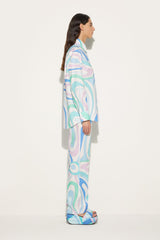 PUCCI Tops And Shirts | Women Marmo-Print Cotton Shirt