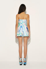 PUCCI Tops And Shirts | Women Marmo-Print Silk-Twill Camisole