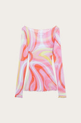 PUCCI Tops And Shirts | Women Marmo-Print Top