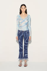 PUCCI Tops And Shirts | Women Marmo-Print Top
