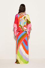 PUCCI Tops And Shirts | Women Orchidee-Print Kaftan Top