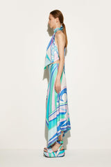 PUCCI Tops And Shirts | Women Pesci-Print Silk-Twill Top