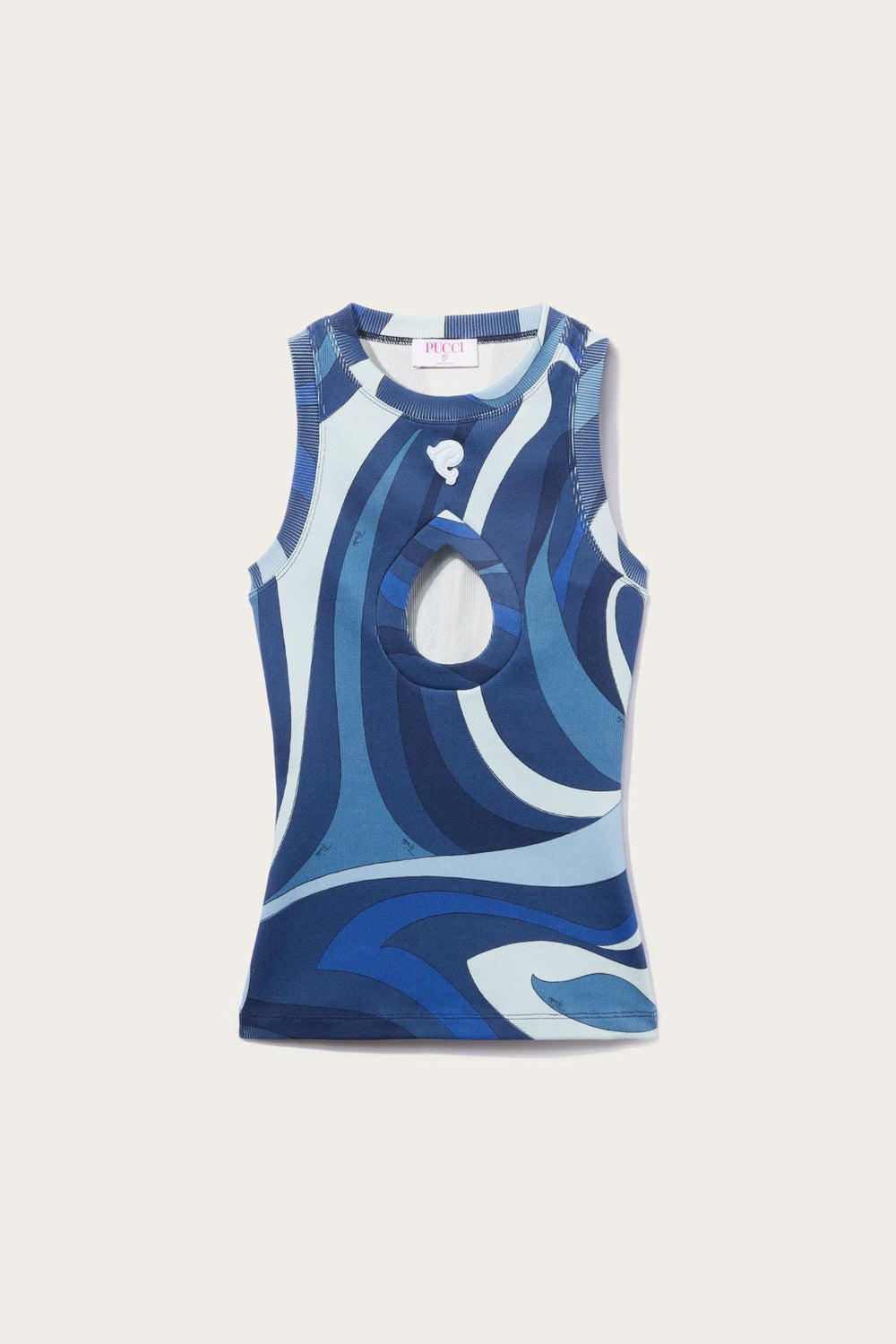 PUCCI Tops And Shirts | Women Pucci P Marmo-Print Tank Top