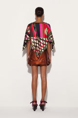 PUCCI Tops And Shirts | Women Vivara-Print Silk Top