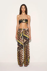 PUCCI Tops And Shirts | Women Vivara-Print Silk-Twill Bandeau