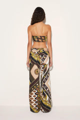 PUCCI Tops And Shirts | Women Vivara-Print Silk-Twill Bandeau
