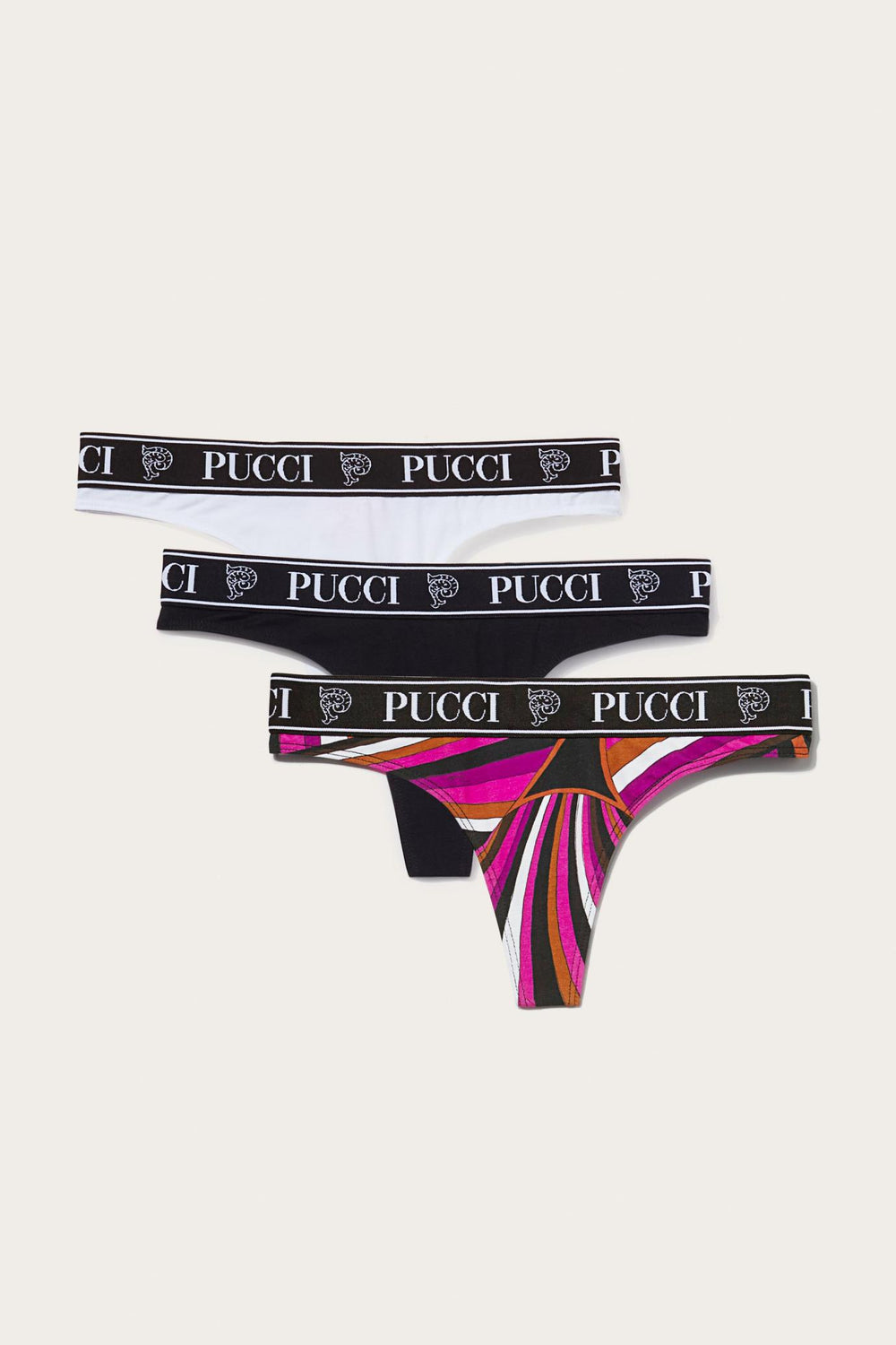 PUCCI Underwear | Women 3 Pack Thong