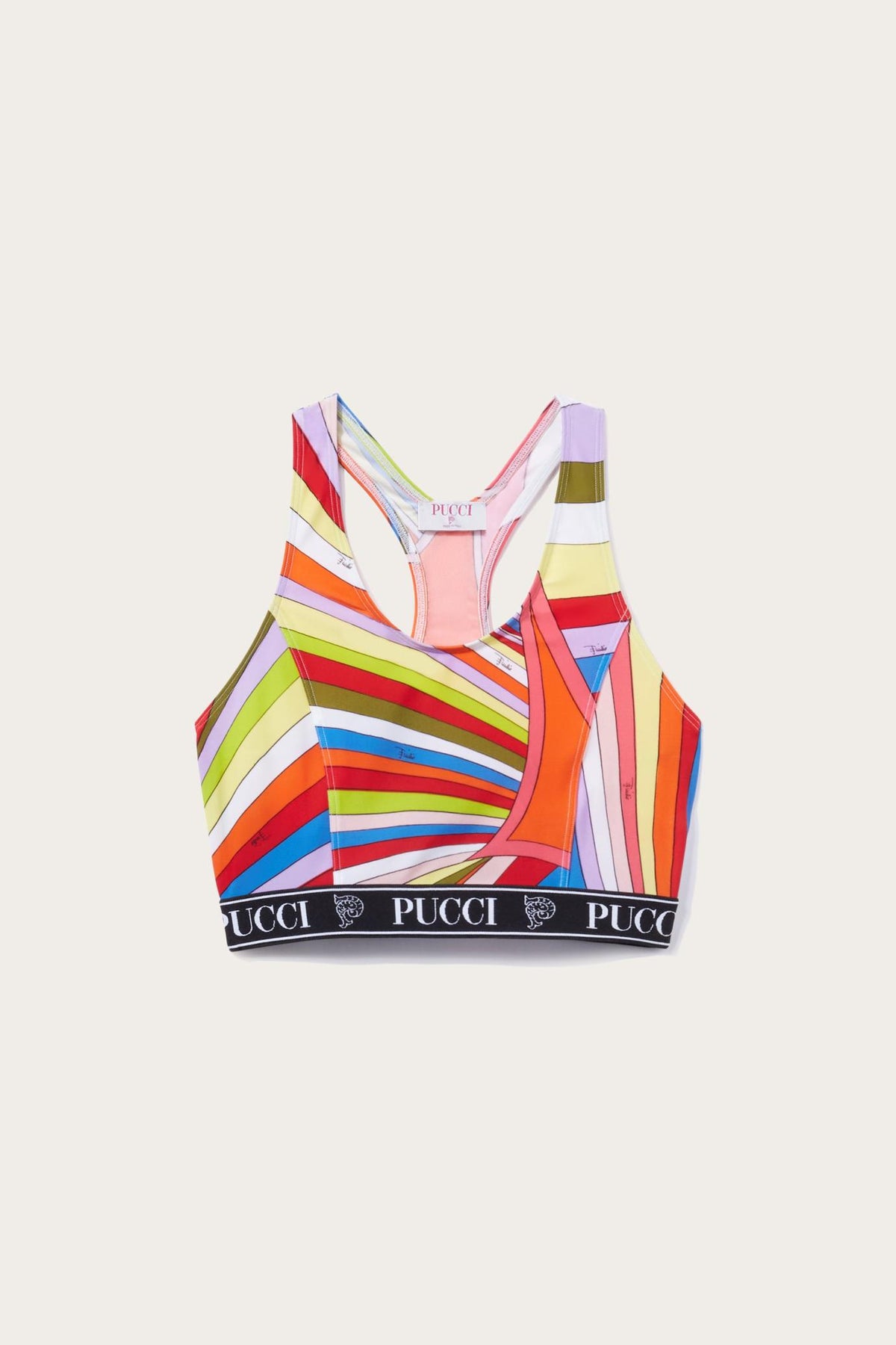 PUCCI Athleisure | Women Iride-Print Crop Top