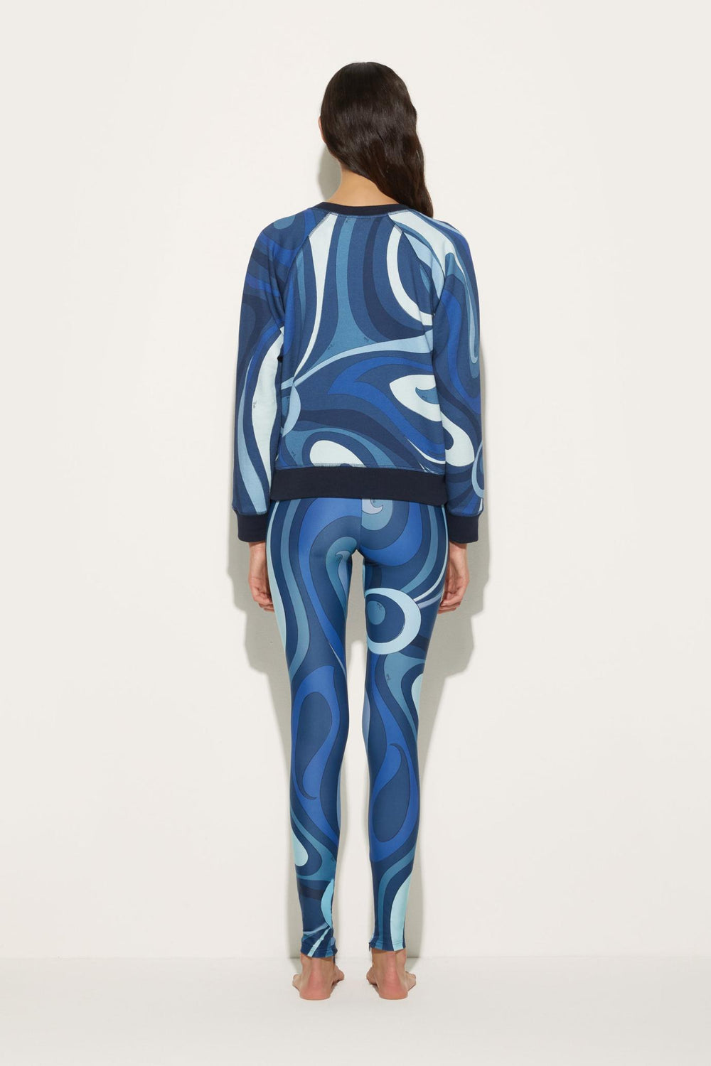PUCCI Athleisure | Women Marmo-Print Cotton Sweatshirt