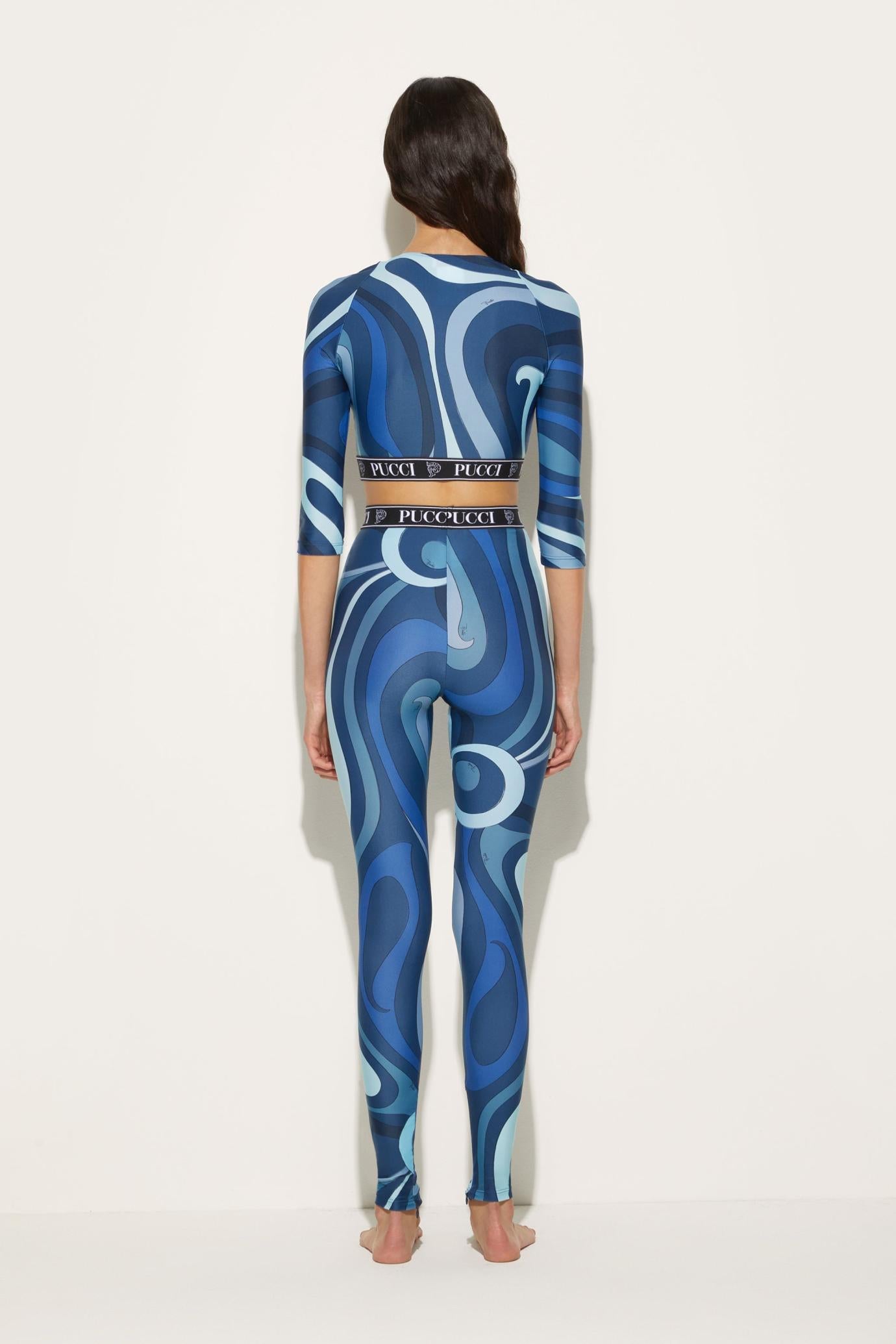 PUCCI Athleisure | Women Marmo-Print Leggings