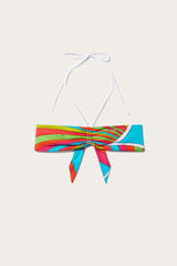 PUCCI Bikini | Women Iride-Print Bandeau Bikini Top
