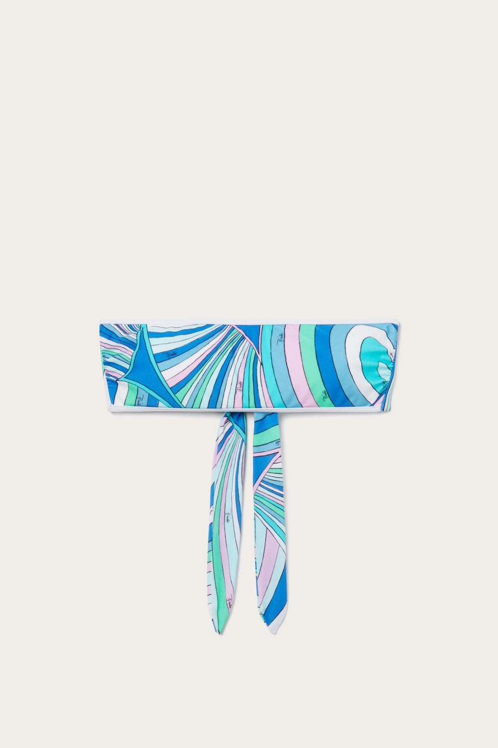 PUCCI Bikini | Women Iride-Print Bandeau Bikini Top