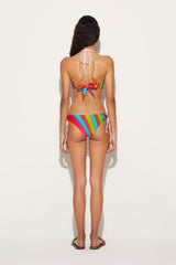 PUCCI Bikini | Women Iride-Print Bandeau Bikini Top